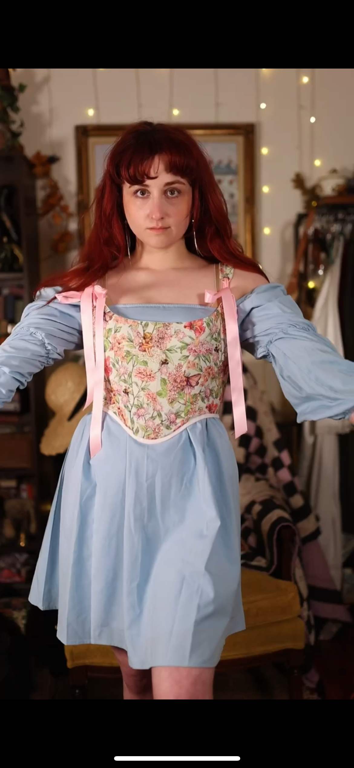 Dress Me up Scotty Collab - Mary Barker Flower Fairy Corset