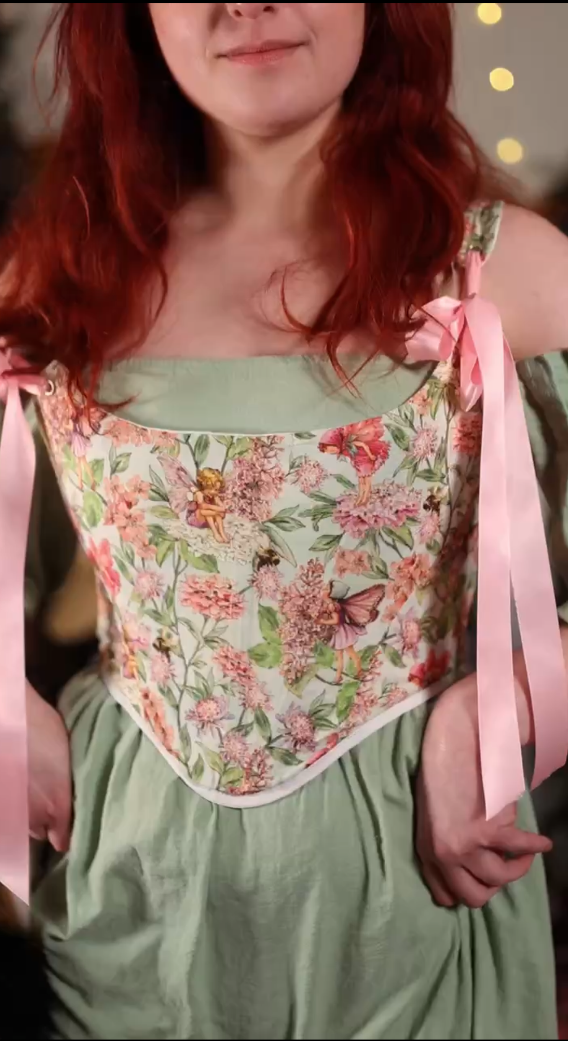 Dress Me up Scotty Collab - Mary Barker Flower Fairy Corset
