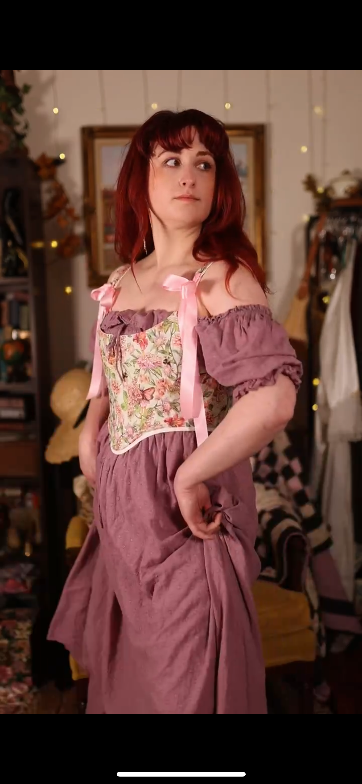 Dress Me up Scotty Collab - Mary Barker Flower Fairy Corset