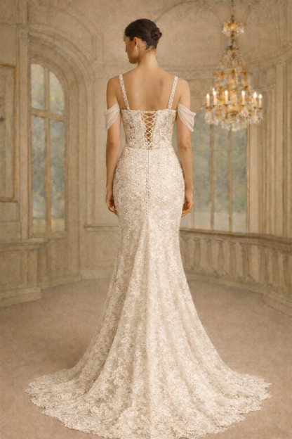 Custom Bridal corset & skirt