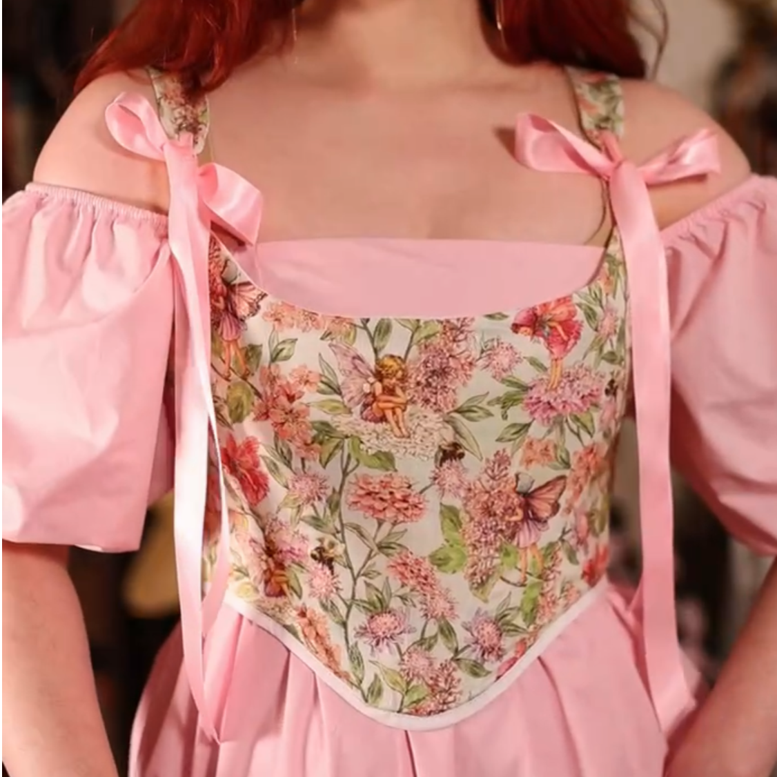 Dress Me up Scotty Collab - Mary Barker Flower Fairy Corset