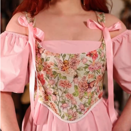 Dress Me up Scotty Collab - Mary Barker Flower Fairy Corset