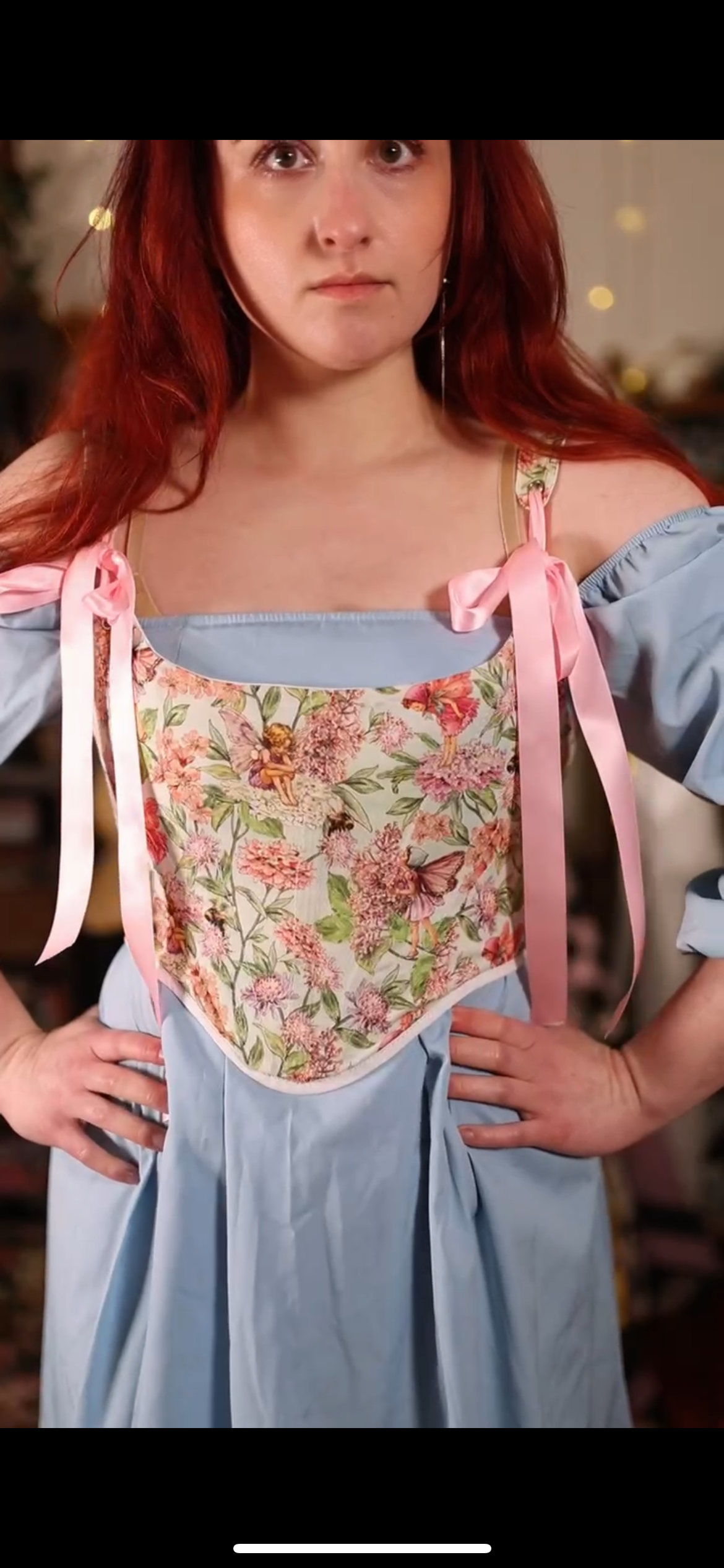 Dress Me up Scotty Collab - Mary Barker Flower Fairy Corset